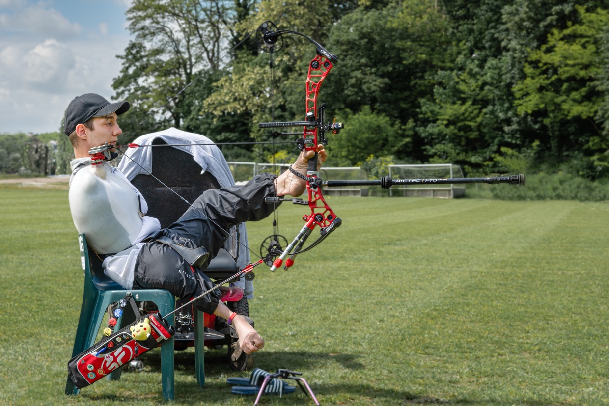 Handisport — photographie de Yannic Hobé