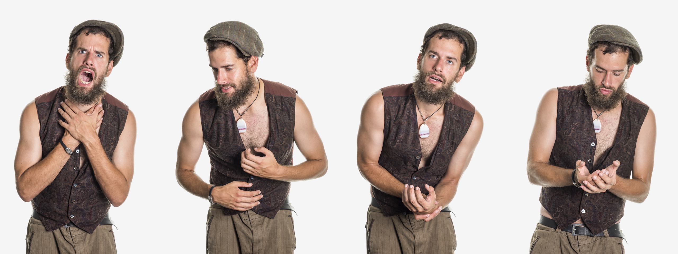 Portraits humains — photographie de Yannic Hobé